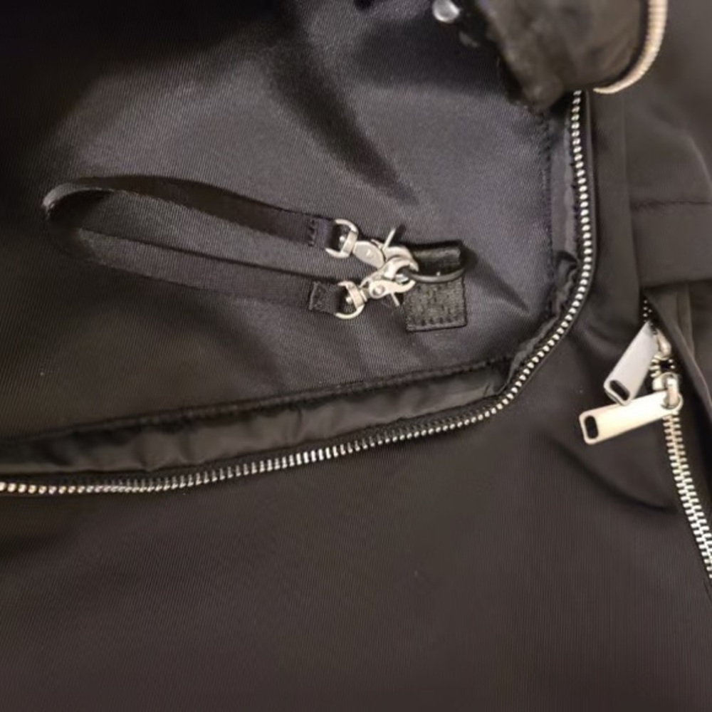 Black Backpack With Assorted Pins - image 7